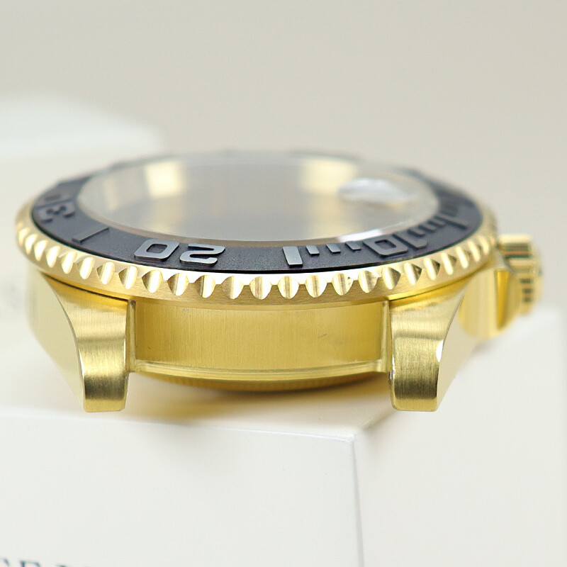 40mm Watch Case Sapphire Glass For Seiko nh35 Eta2824 8215 28.5mm Dial YACHT