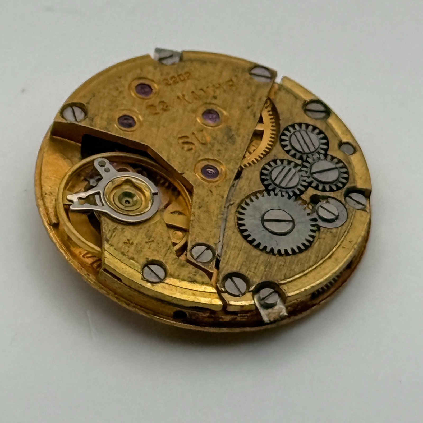 Luch 2209 Watch Movement Soviet Ultra Thin 23 Kamhr Manual Vintage Parts 22.6mm