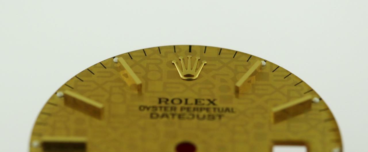 Vintage Men’s Rolex DJ 36mm 16233 16238 Champagne Jubilee Stick Dial 2Tone #A6