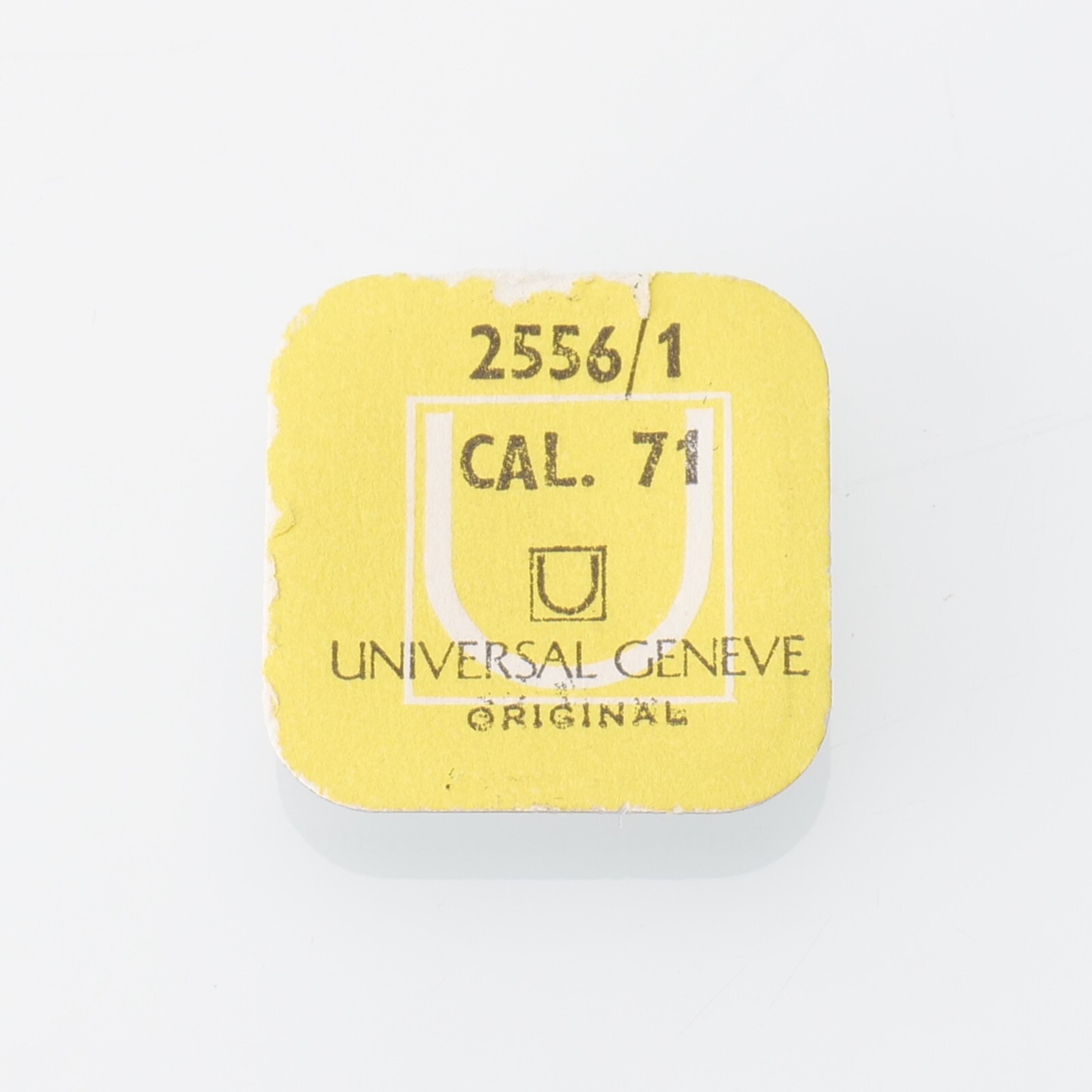 Vintage Universal Geneve Cal 71 Date Star Driving Wheel Part # 2556/1 New Sealed
