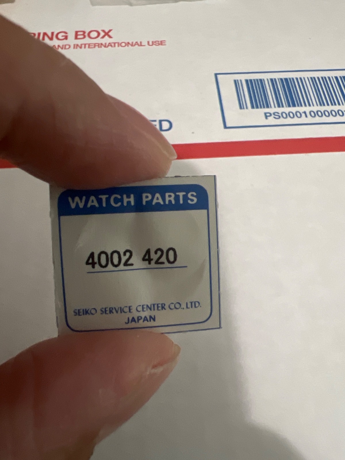 authentic 👍SEIKO COIL PART 4002-420 watch part❤️original 😱