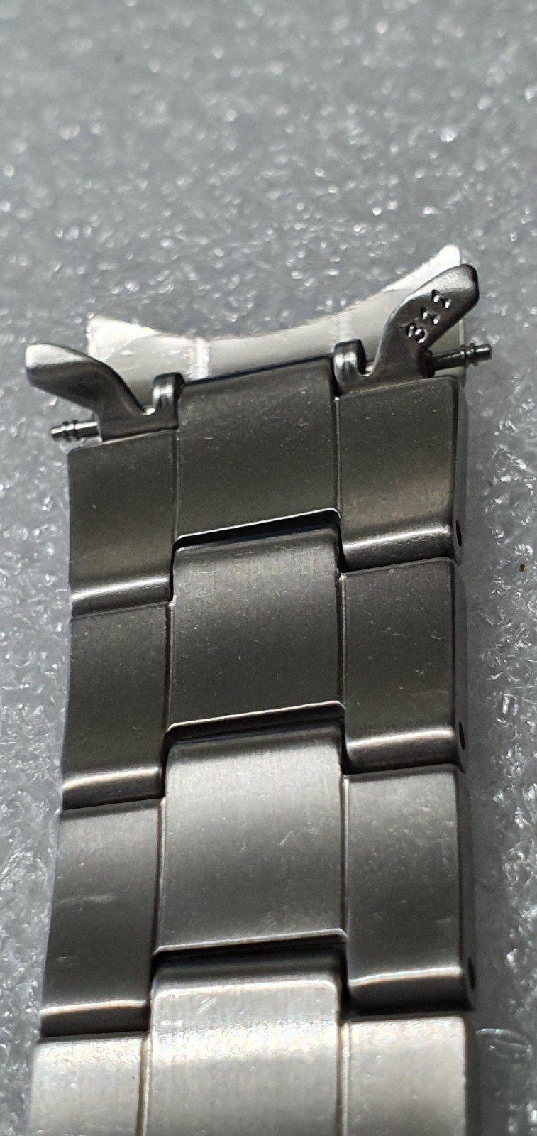 Seiko Chronograph 7T92-0MF0 Stainless Steel Bracelet M01M-T.I Genuine 20mm/2.0cm