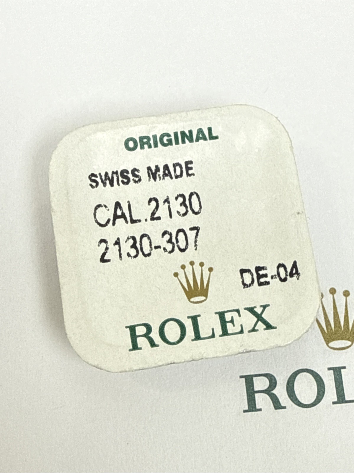 Rolex 2135 2130 307 Barrel Arbor , New Factory Sealed