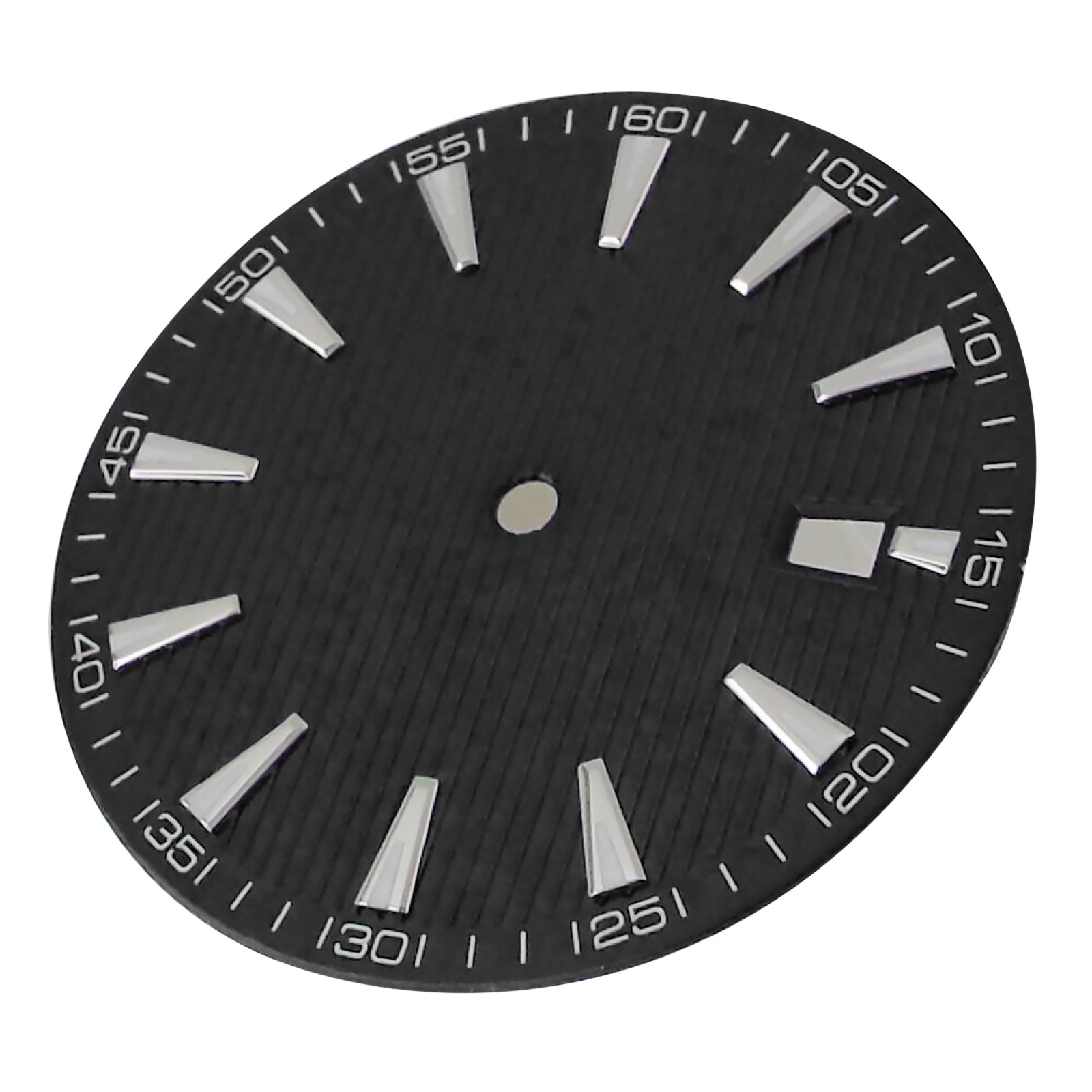 33.5mm Black+White Watch Dial Date Window @3 Fit For NH35/NH35A Watch Movement K