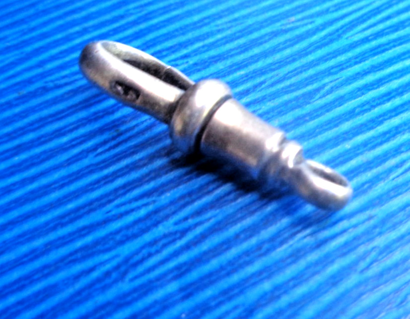 Silver DOG CLIP Fastener for Watch Chain etc by Samuel Smith 2.4 gram