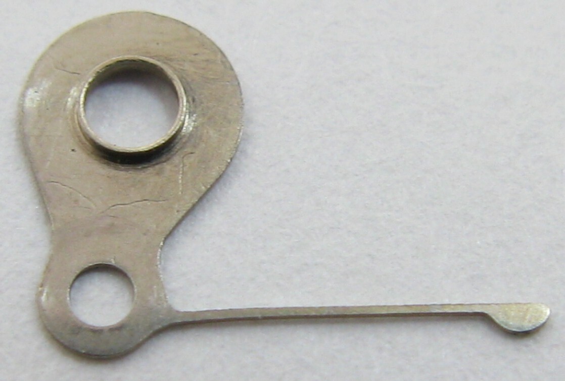 vintage LeCoultre 910 & 911 watch movement part 7305 coupling yoke for alarm set