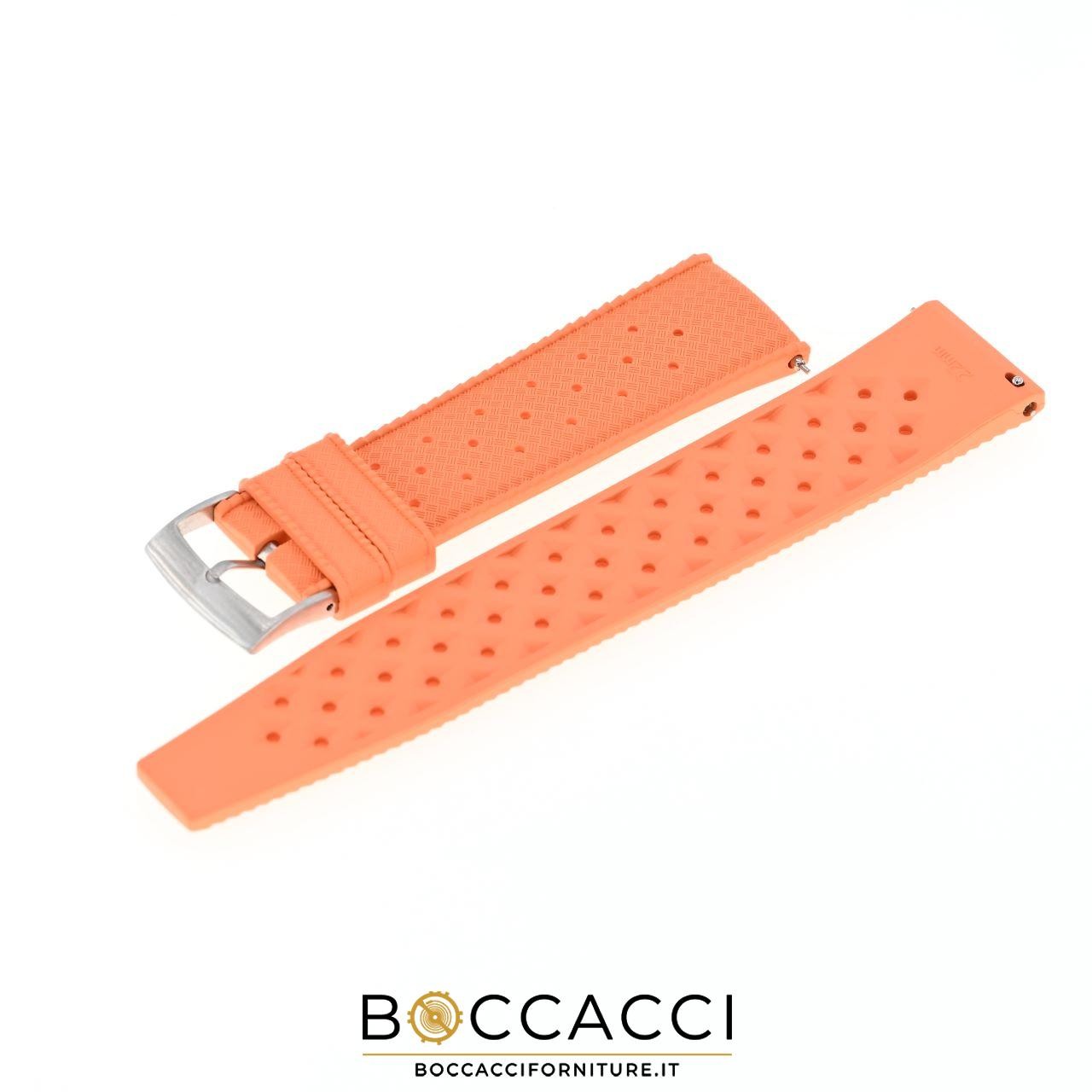 TROPIC Silicone Strap 18mm Tropic Orange, Easy-Fit (NEW)