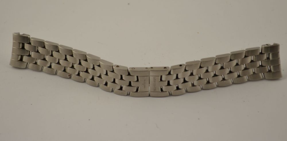 LONGINES DOLCE VITA STAHL ARMBAND BRACELET RAR STAHL/STAHL 14MM 2