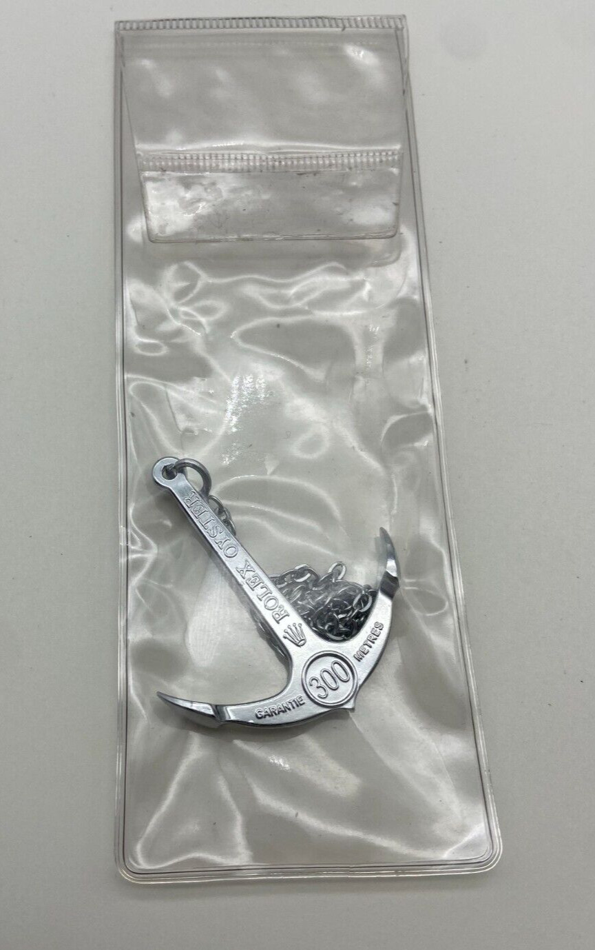 Genuine Rolex Submariner Silver anchor 300m 1000ft #1397