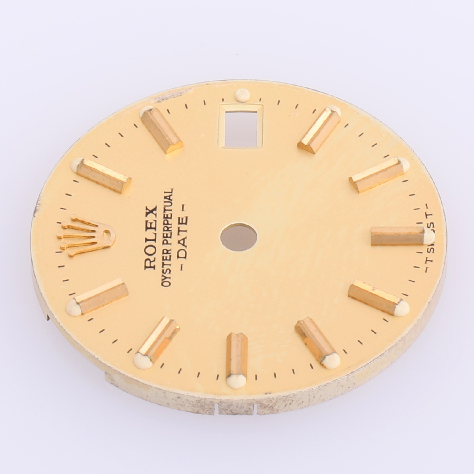 Rolex Lady Date 26mm Champagne Stick Dial T Swiss T 6917 69173 69178 #J31