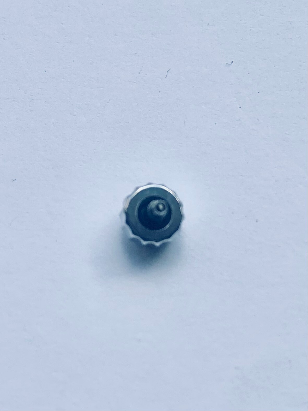 Genuine Tissot PRC200 stainless steel screw down crown for T461