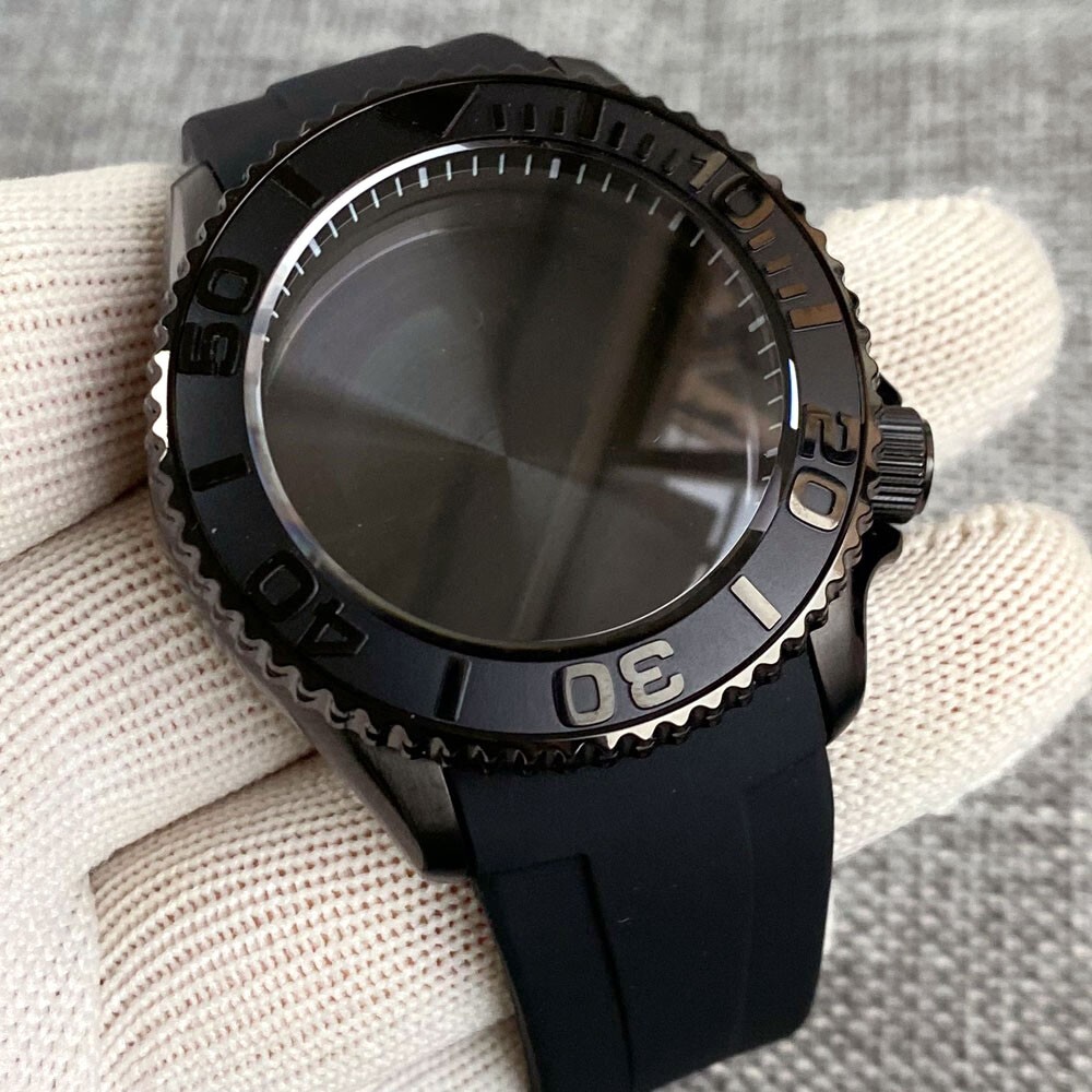 20ATM Mod 41mm Sapphire Glass Stainless Steel Watch Case Fit NH35 NH36 Movement