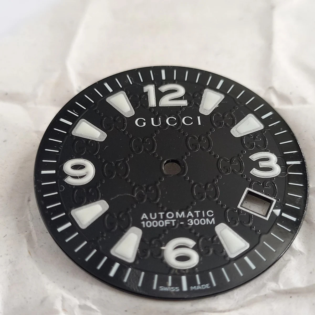 GUCCI Original Dail Part No. YDA05309 BLACK color