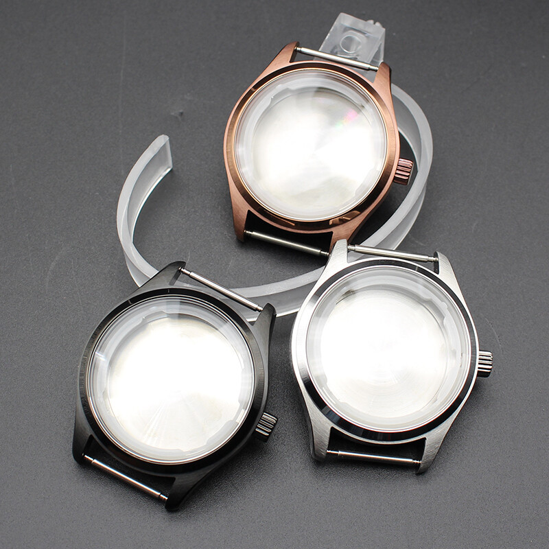 40mm Pilot 316 stainless steel watch case For Japanese NH35 nh36 nh38 Aviator