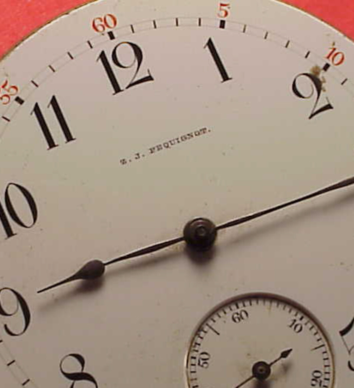 Vintage 43MM 16s OPEN FACE AGASSIZ STEM SET 16J POCKET WATCH MOVEMENT STAFF BRK