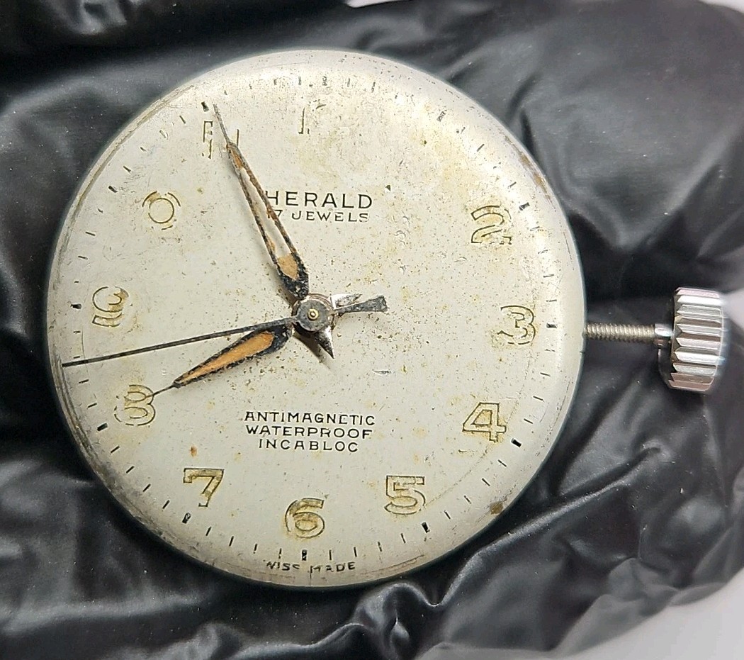 Herald 15j Cal 1194 Watch Movement Parts/Repair (R3)