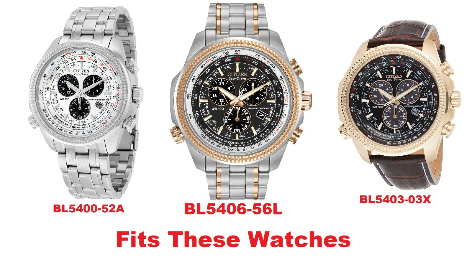 Citizen BL5400-52E Men’s Watch BL5400-52A Replacement Crystal BL5400-52L