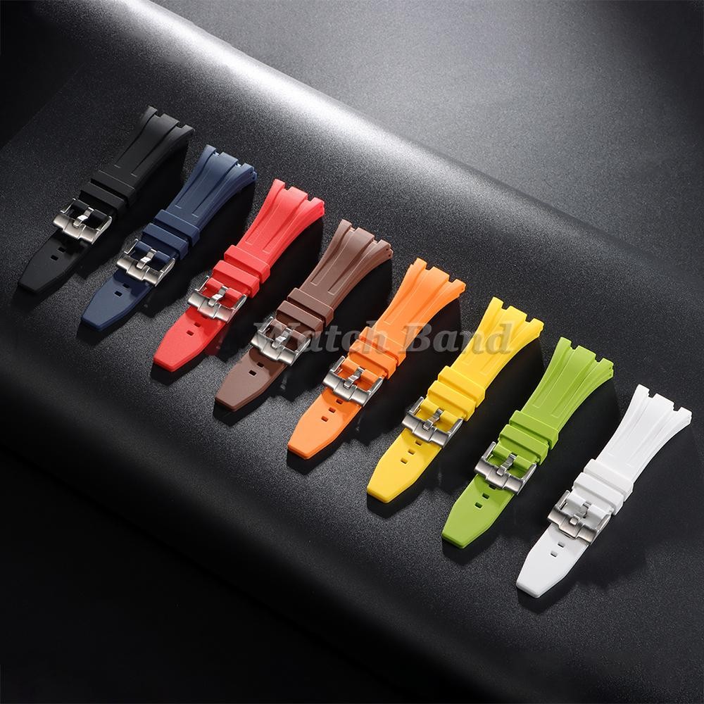27/28/30mm Silicone Watch Band Strap for Ap Royal Oak Offshore 15703 Sport NEW