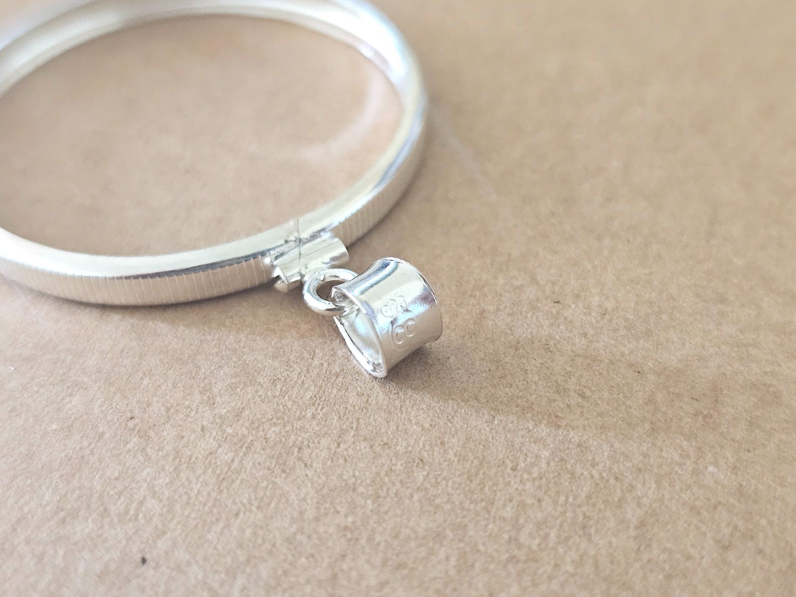 925 Sterling Silver Screw Top Simple Bezel for 38mm 1 Dollar Coins