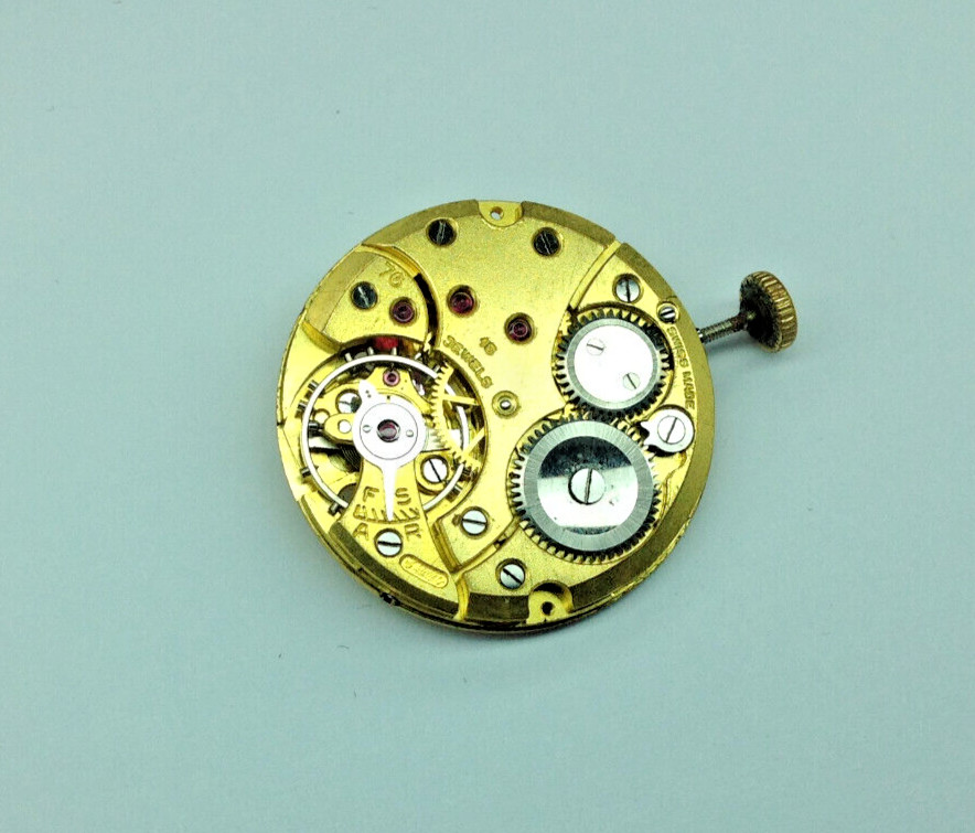 Vertex REVUE cal 76 Mechanical Watch Movement – Restoration / Repair