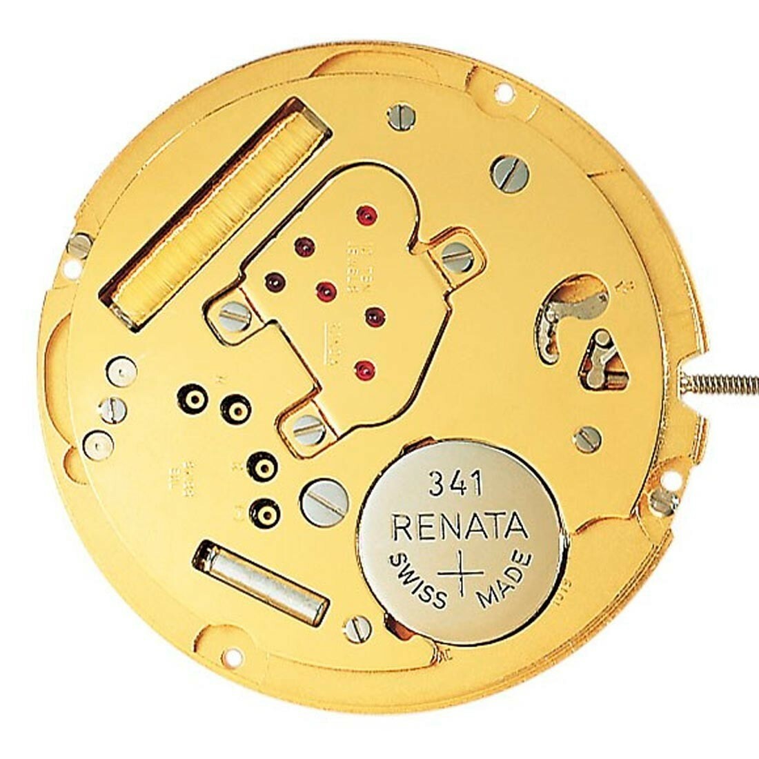 For Genuine Ronda 1016 Quartz Watch Movement Swiss Made 2 Hands, Date at 3