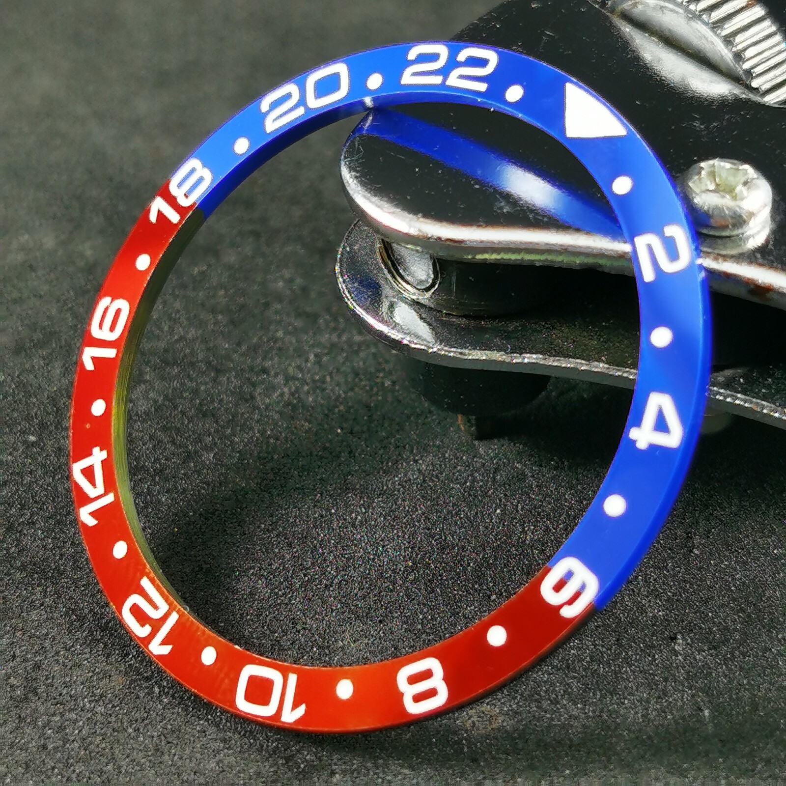 CI0007 SKX007/SRPD Pepsi GMT Ceramic Bezel Insert