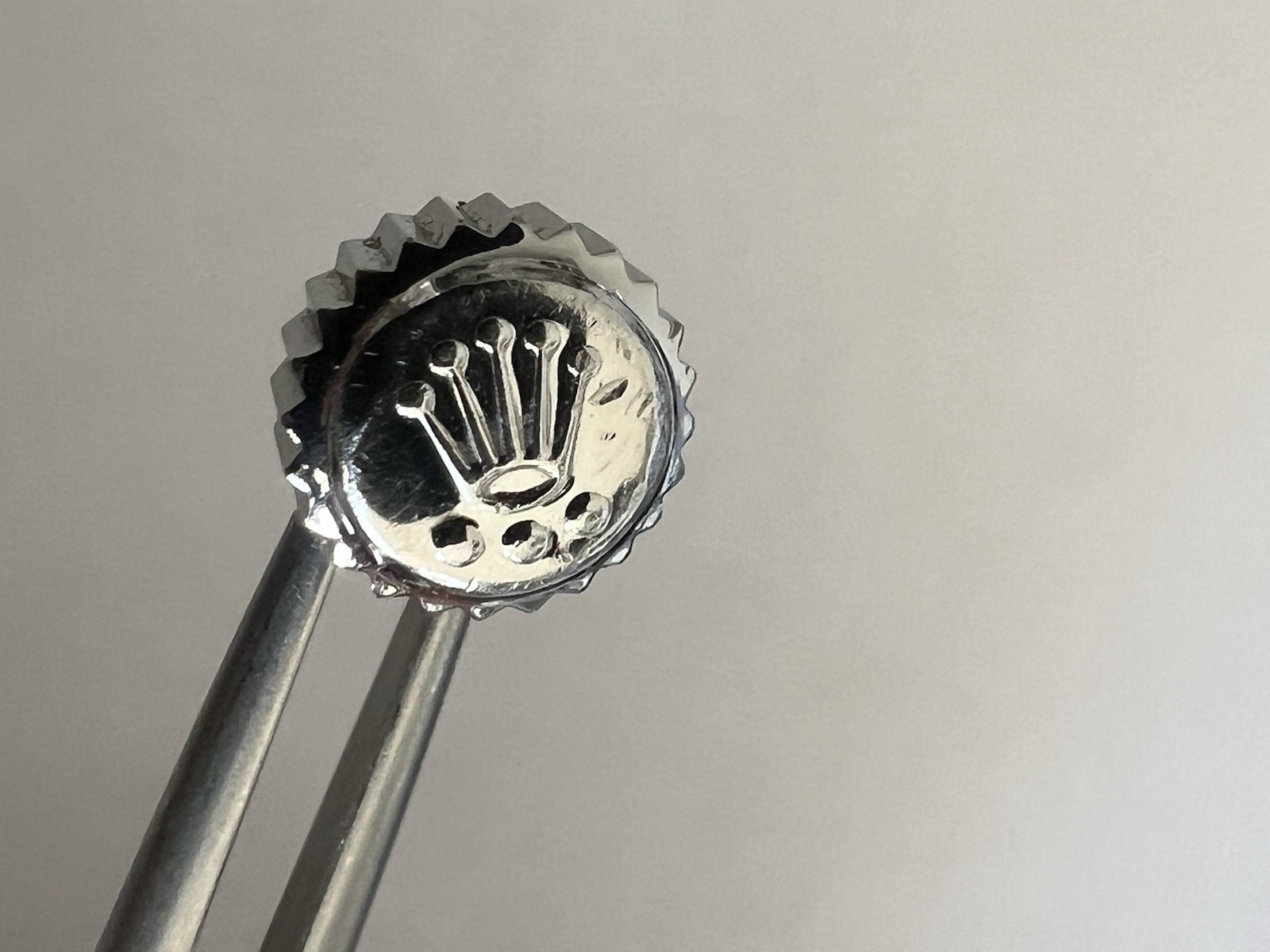 Genuine Rolex 803 Crown 8mm Steel for Submariner / Yacht-Master II #5