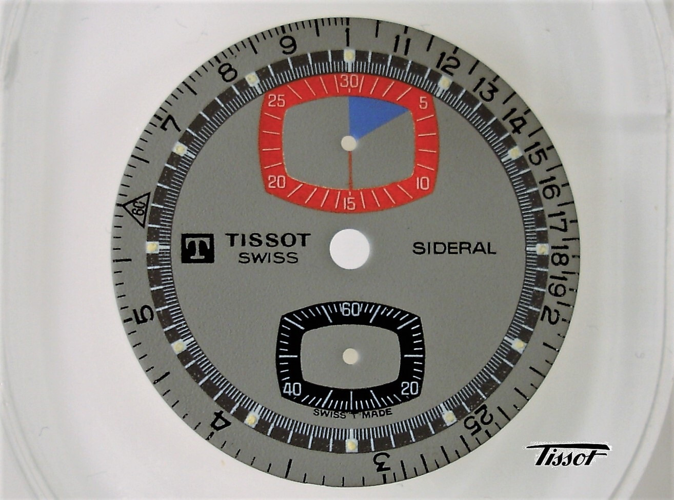 Tissot Sideral Original Vintage Lemania Dial 872 1970s