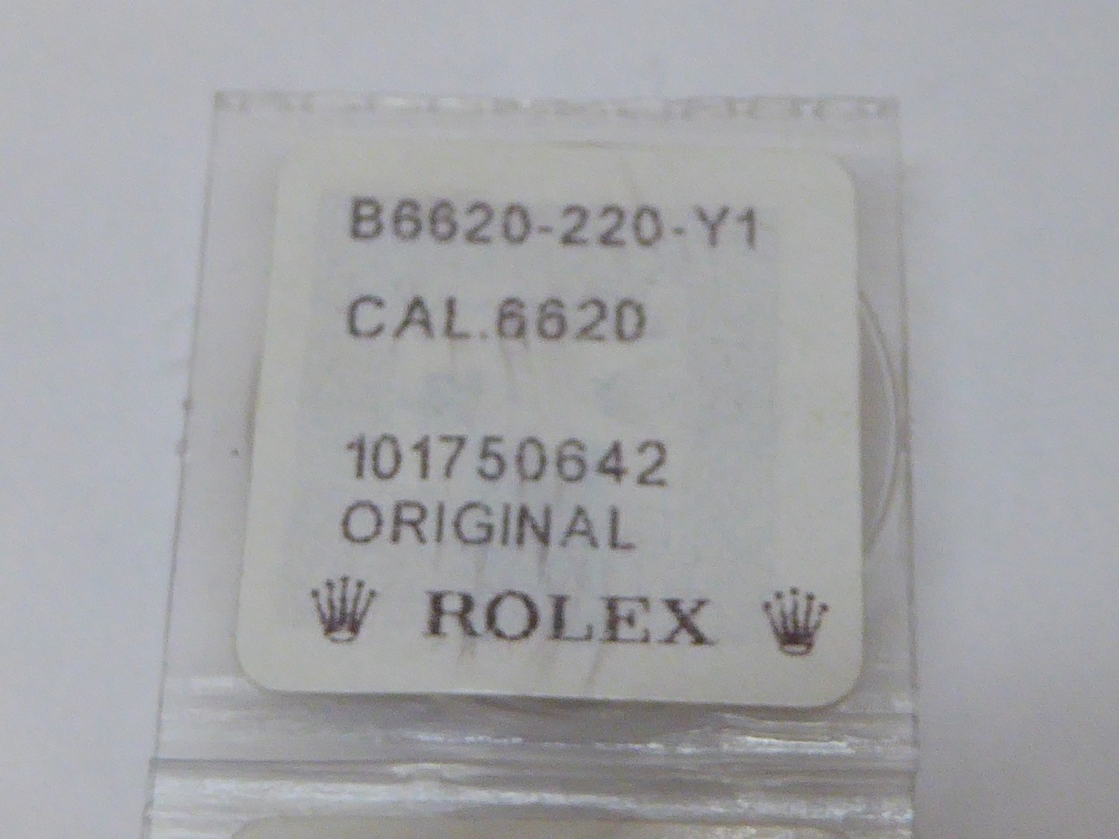 Genuine Rolex Cellini 6620 220 Setting Lever, Genuine Rolex Sealed Package