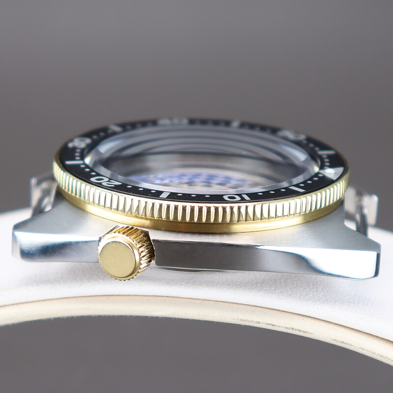 41mm Sieko turtle Luxury men’s Steel Watch Case AR layer Sapphire Crystal Glass