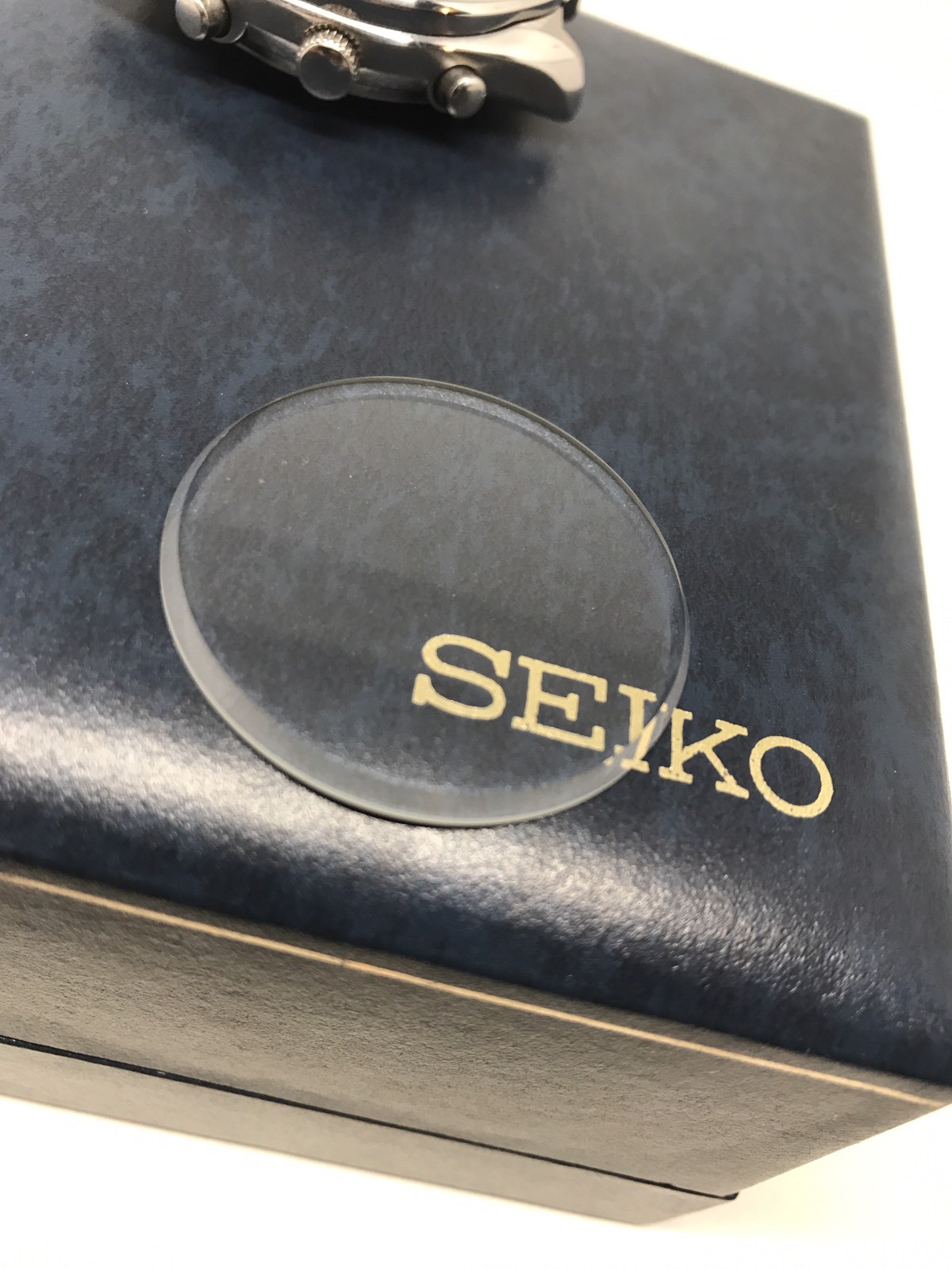 New SWISS Made Glass Crystal Seiko Jumbo 6138-3002 6138-3003 6138-3005 365V06GN