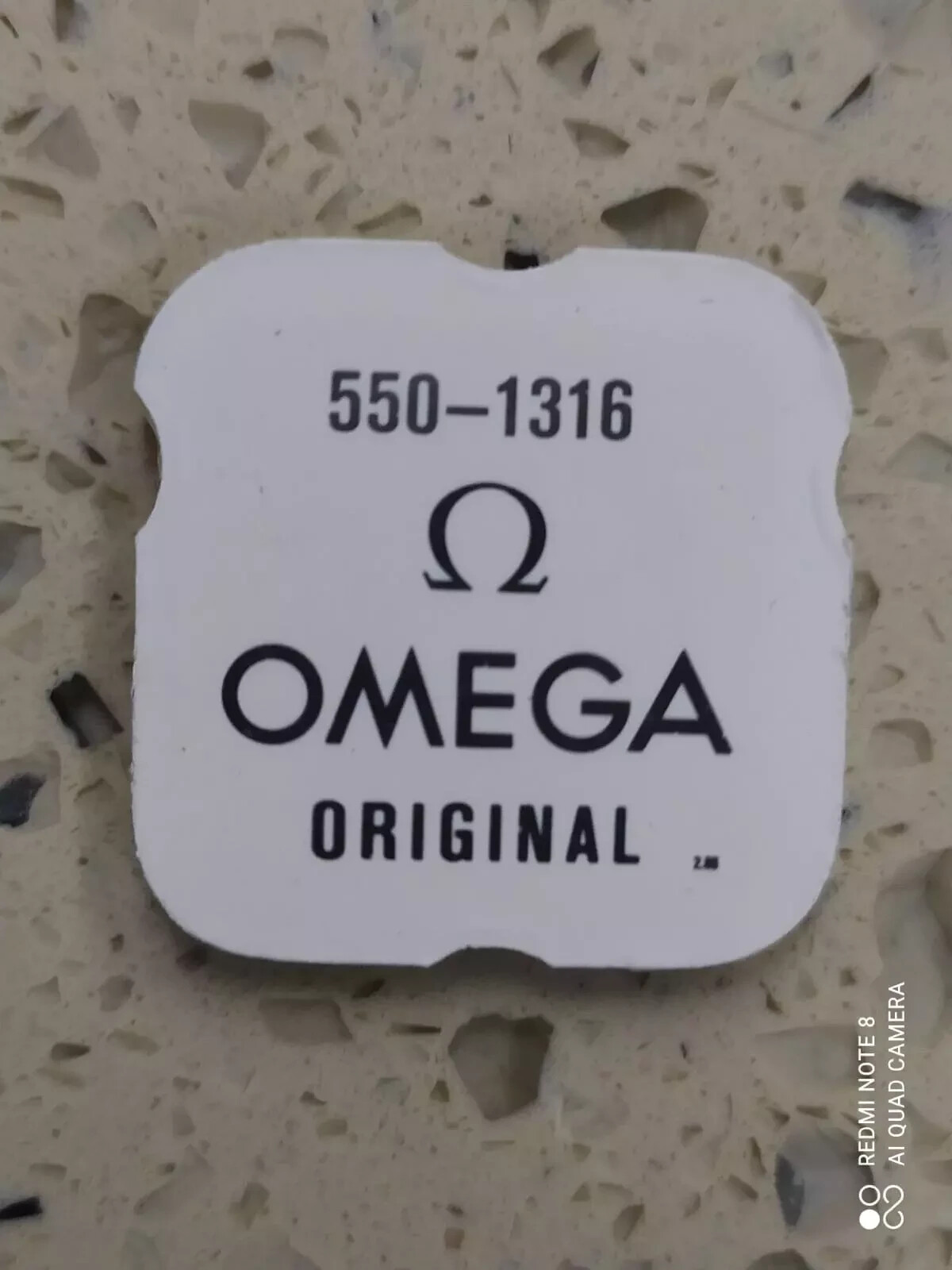 Omega 550/552/ 560 /562/565 Part Palet Fork Ancer Omega 550-1316 NOS