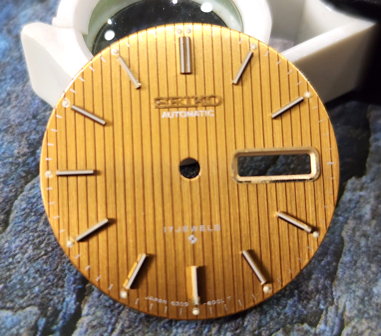 Nos Dial for Seiko 5 Automatic 6309-8009 800L NOS Vintage Watch.