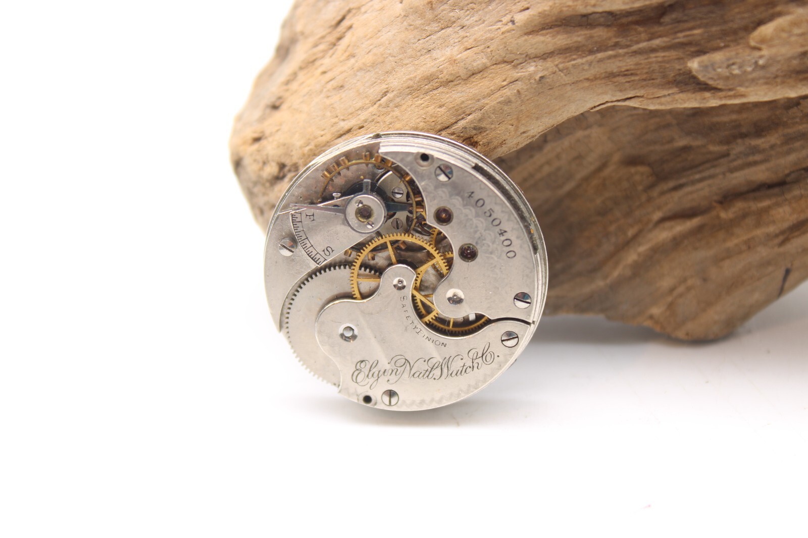 1891 ELGIN POCKET WATCH MOVEMENT 4050400 GRADE 115 0s 13j (CL)