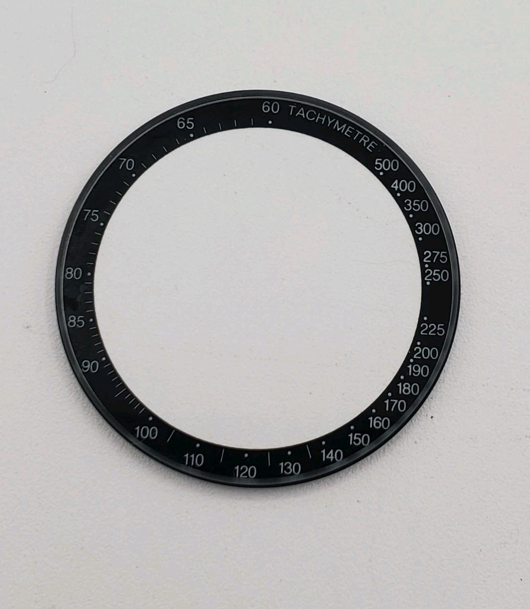 Genuine Omega Speedmaster Crystal With Integrated Tension Ring Flat Profile NOS