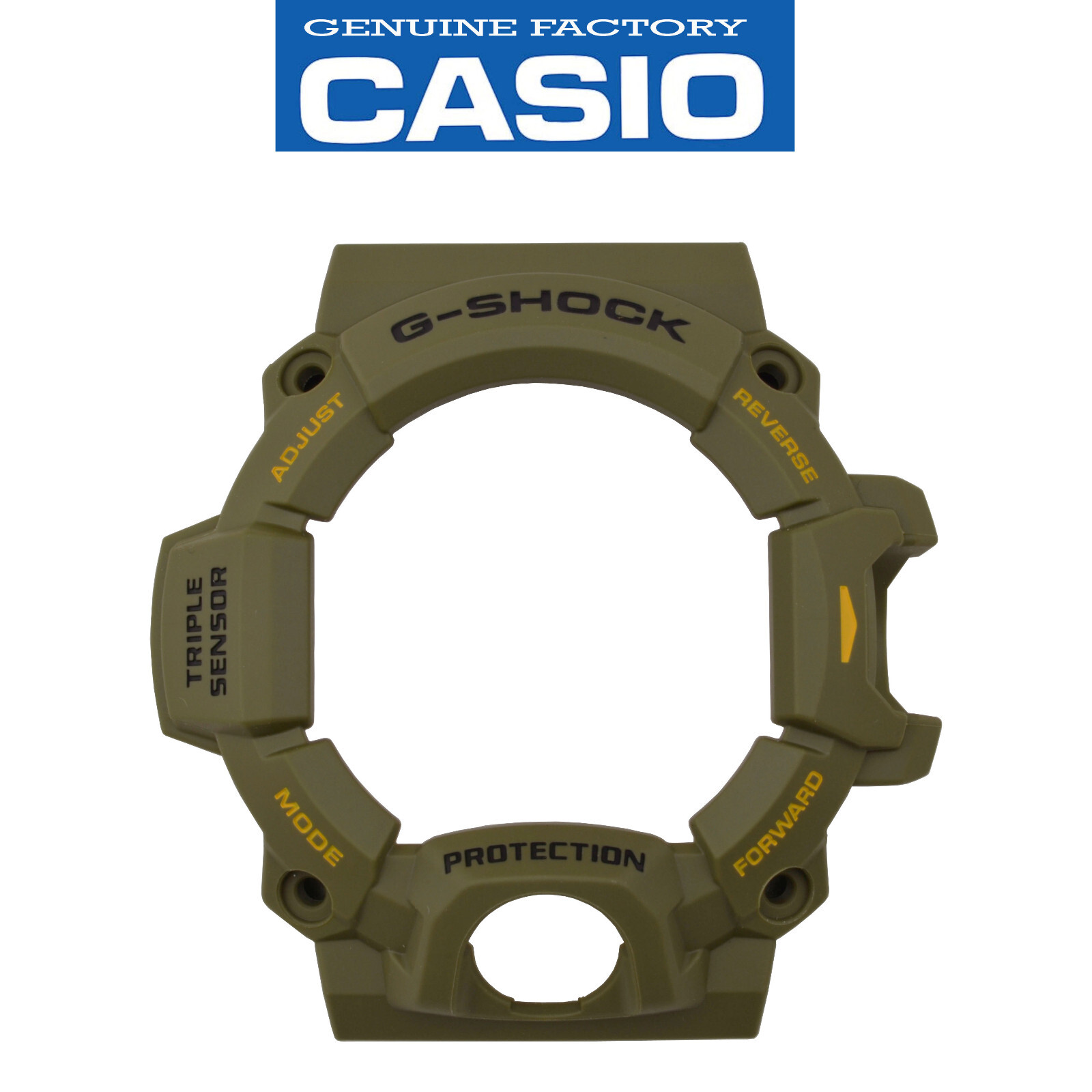 CASIO G-SHOCK Rangeman Watch Band Bezel Shell GW-9400-3 Green Rubber Cover
