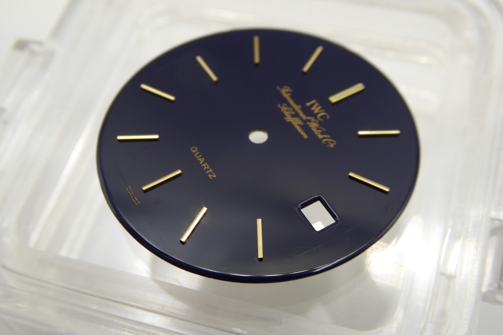 IWC Schaffhaussen vintage rare dark blue dial 30.5mm