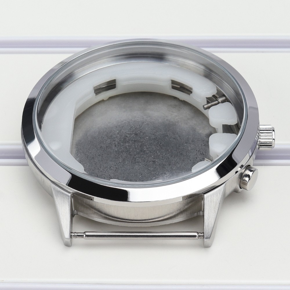 46.8mm Watch Case Stainless 100 Waterproof For Seiko VD53 Movement High quality