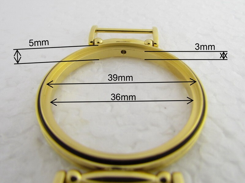 NEW Steel Case for Watch Movement Patek Philippe Omega Rolex Glashutte IWC Lange