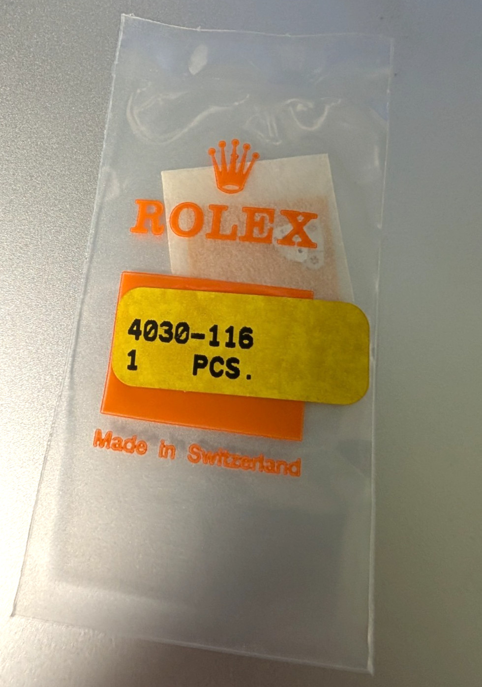 Rolex caliber 4030 116 Escape Wheel Bridge new/sealed (Zenith-based Daytona chro