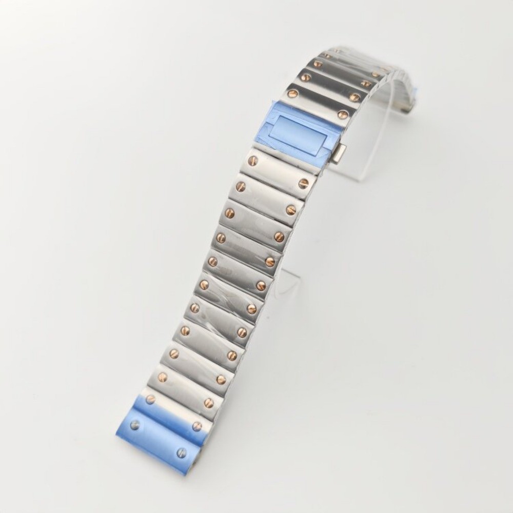 22mm Metal Watch Strap Stainless Steel Screw Link Bracelet Mod