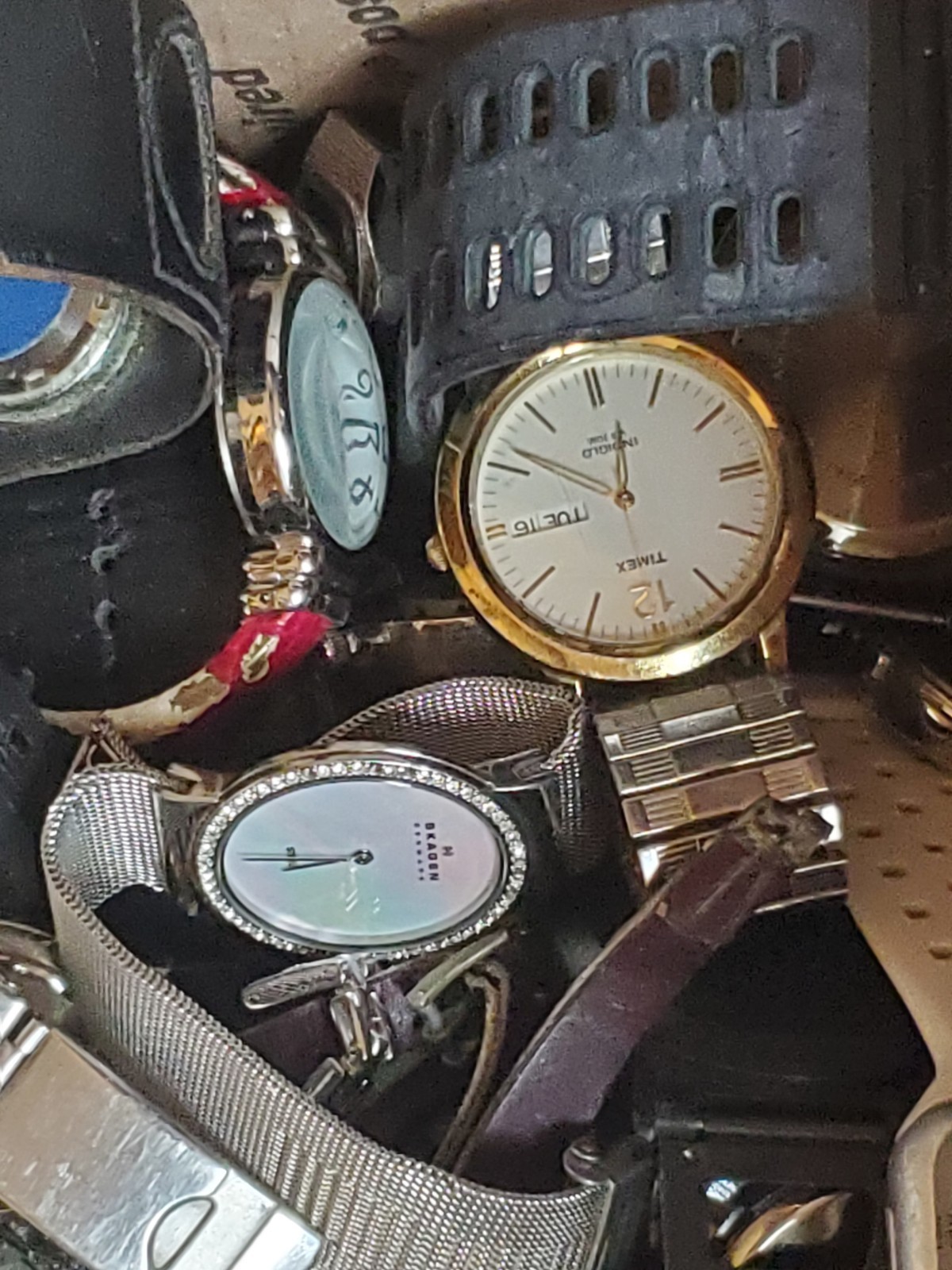 Watch Lot Parts, Some May Work.