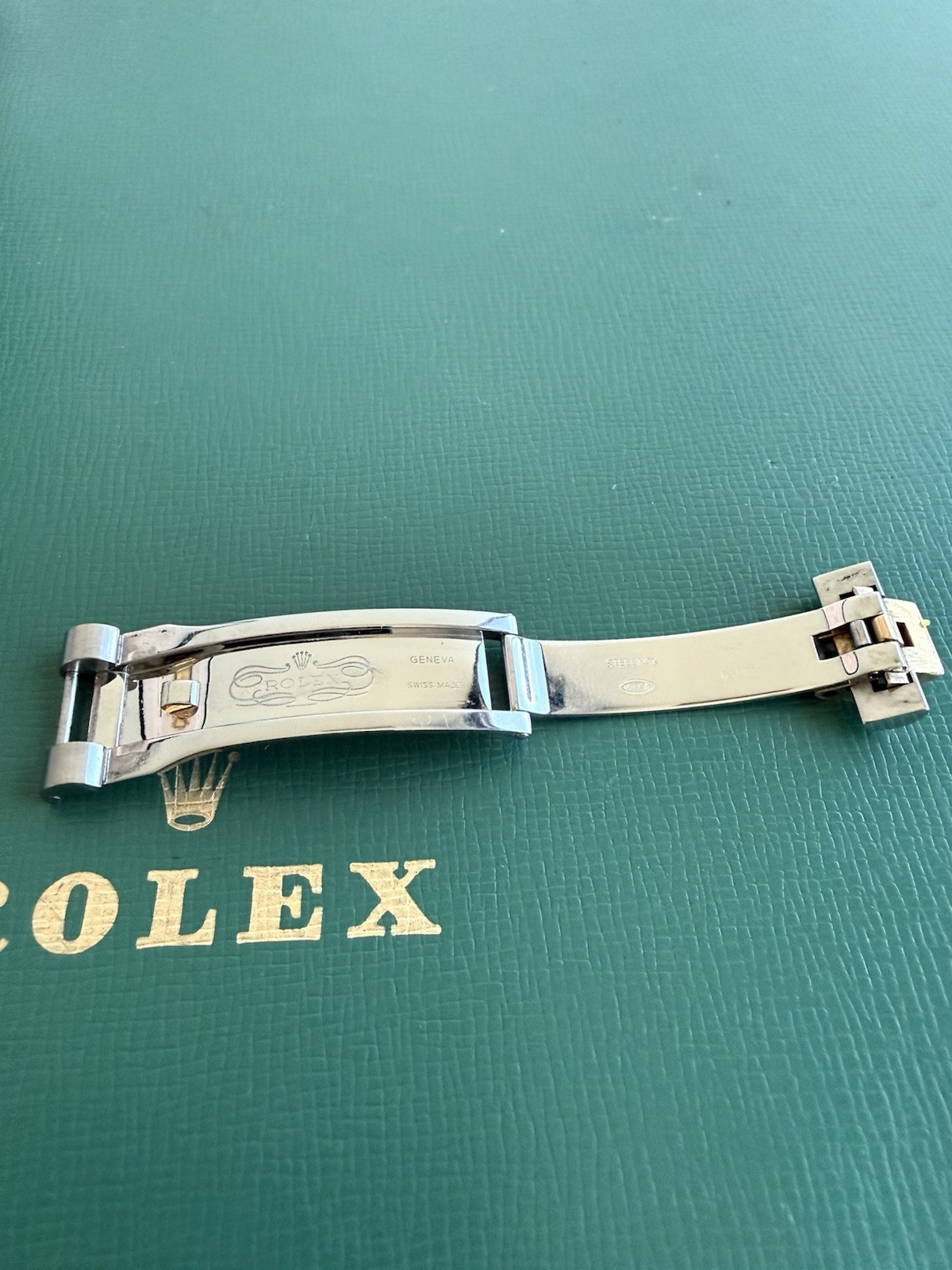 Authentic Rolex 116233 Super Jubilee Clasp Yellow Gold & Stainless Steel OC# 750