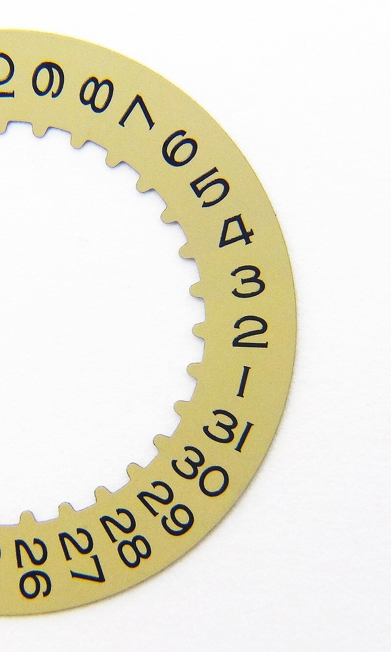 Genuine Rolex 3135 3155 3175 3185 Caliber 16100 Champagne Beige Date Disc Wheel