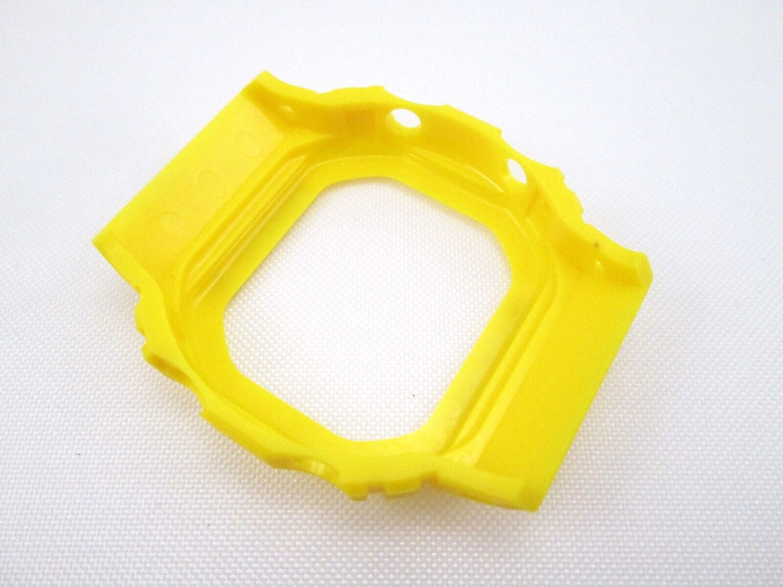 Genuine Casio G-Shock DW-5600P DW-5600FS yellow resin watch bezel, case cover