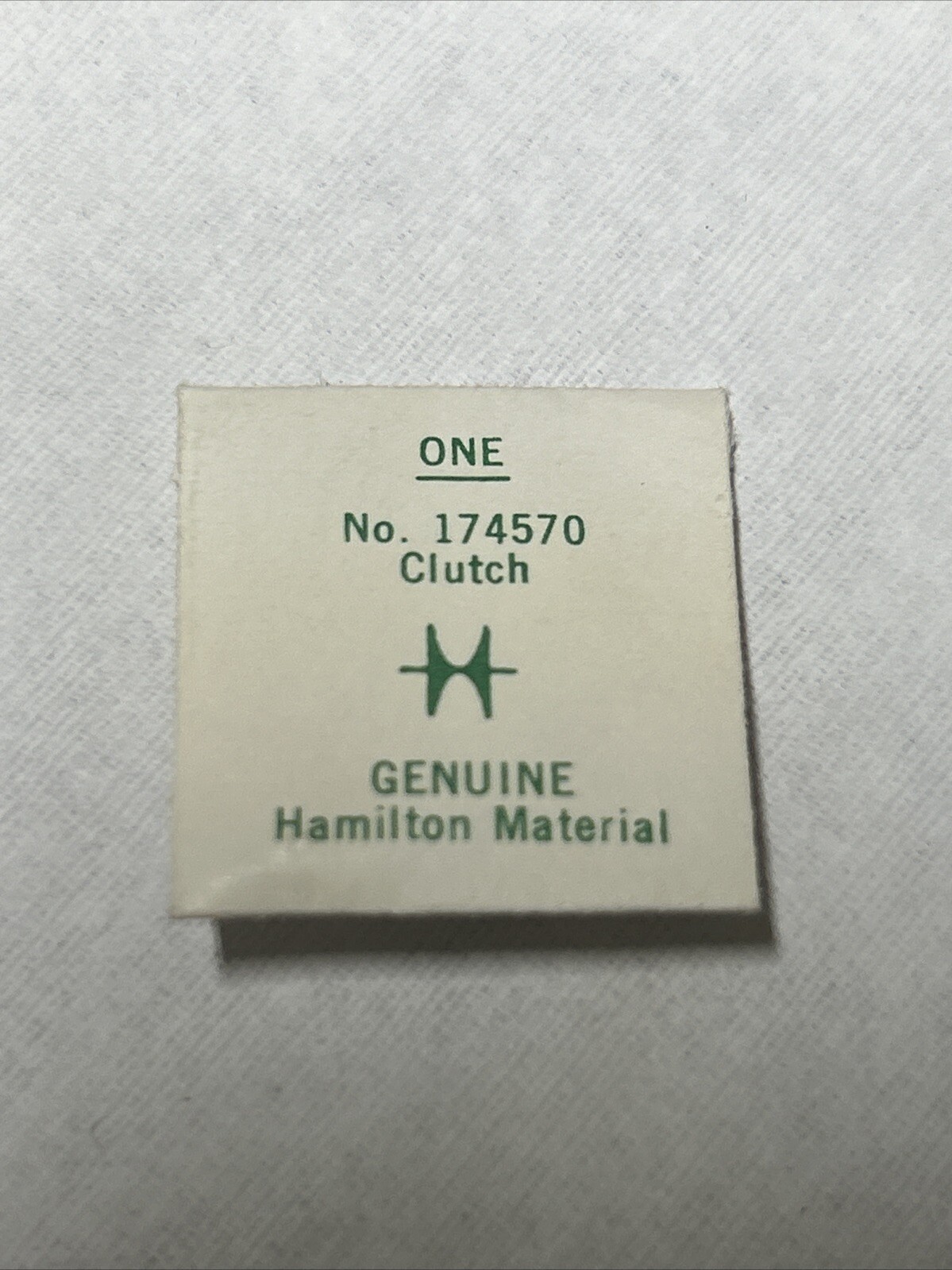 Hamilton 174570 Clutch Size 21/0–22/0 New Old Stock￼