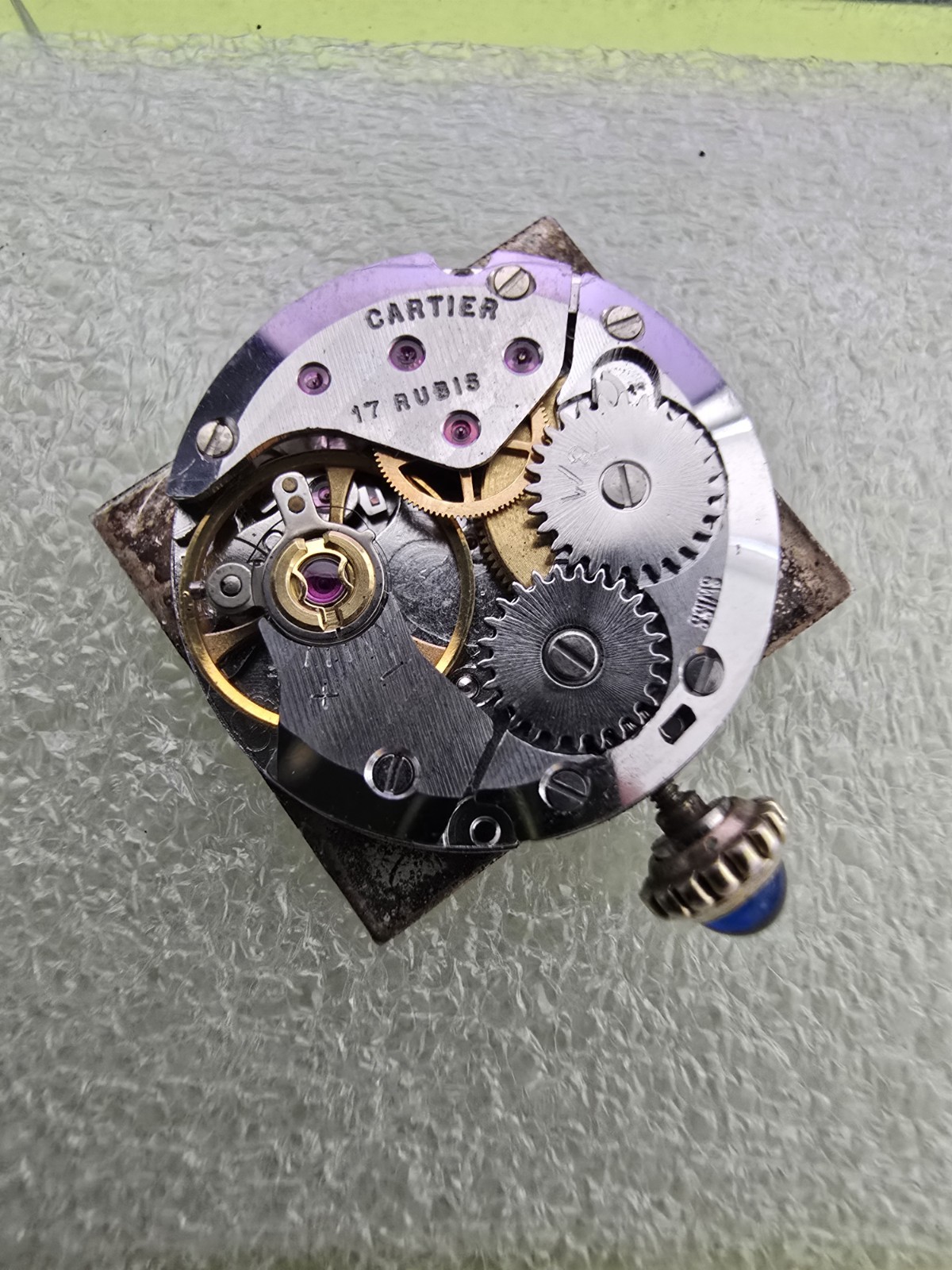 Must De Cartier Tank Watch Movement