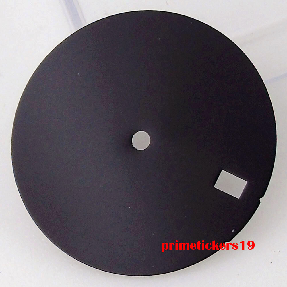 28.5mm Sterile Watch Dial Face Sunburst Date Window Hands Set Fit NH35 Movement