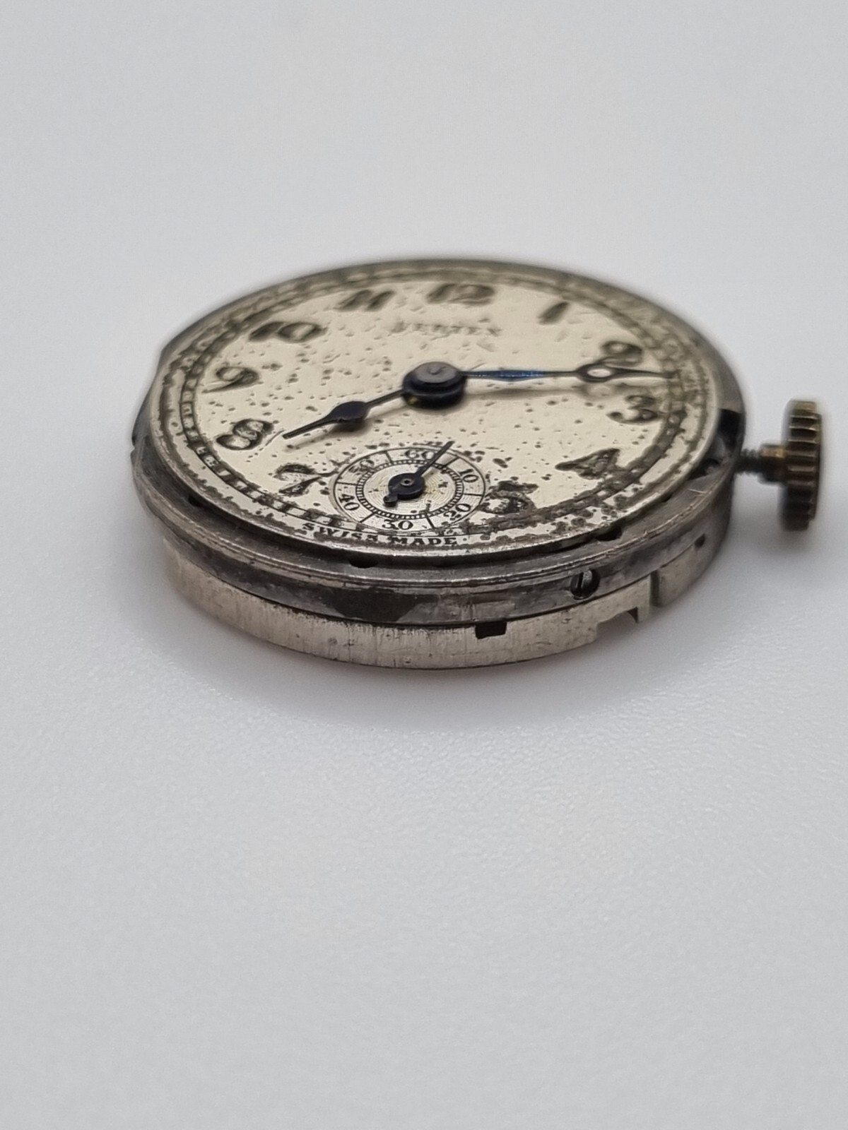 Vertex Herald Manual Wind Watch Movement 15 Jewels Swiss Made 22mm Parts Repair