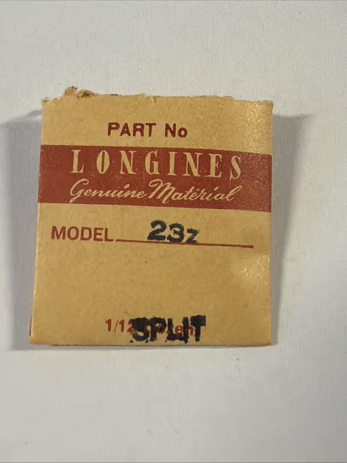 Longines Wittnauer 23z Split Stem
